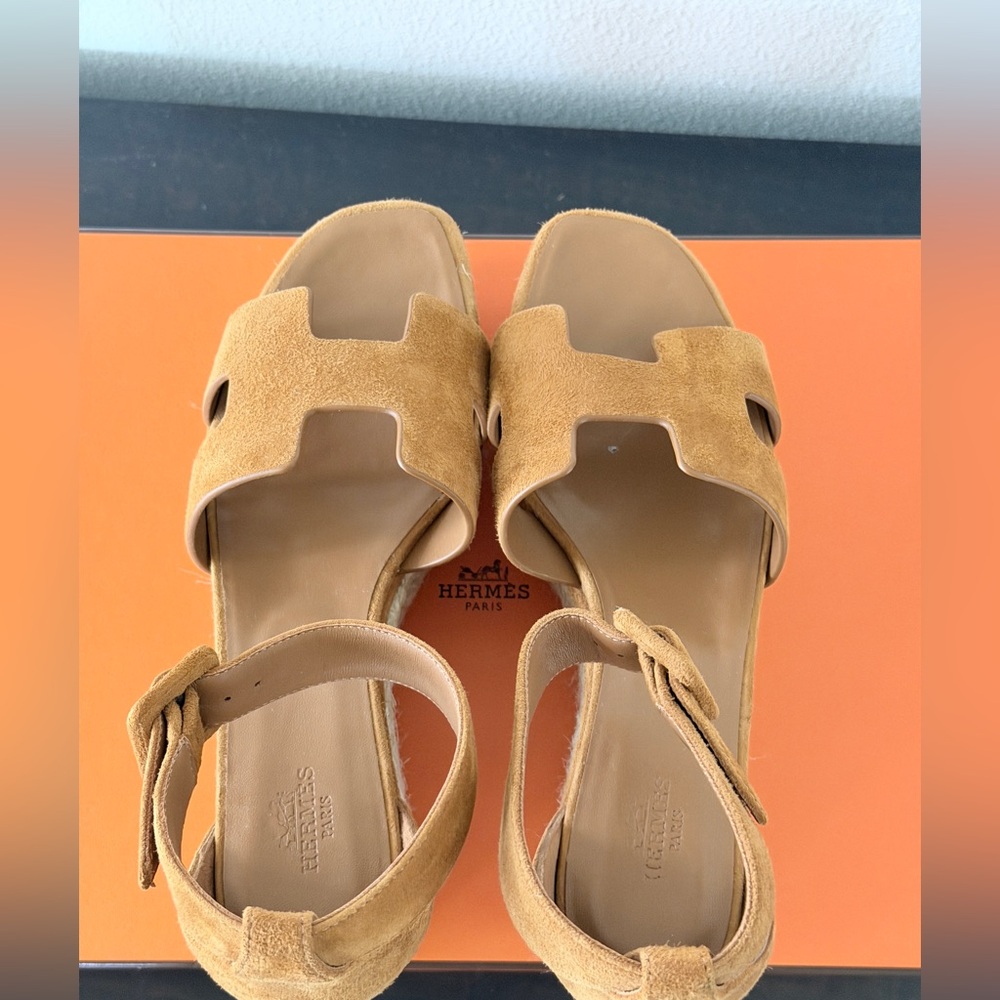 Hermès Zelda Espadrille in Naturel - EU38 - Picture 5 of 8